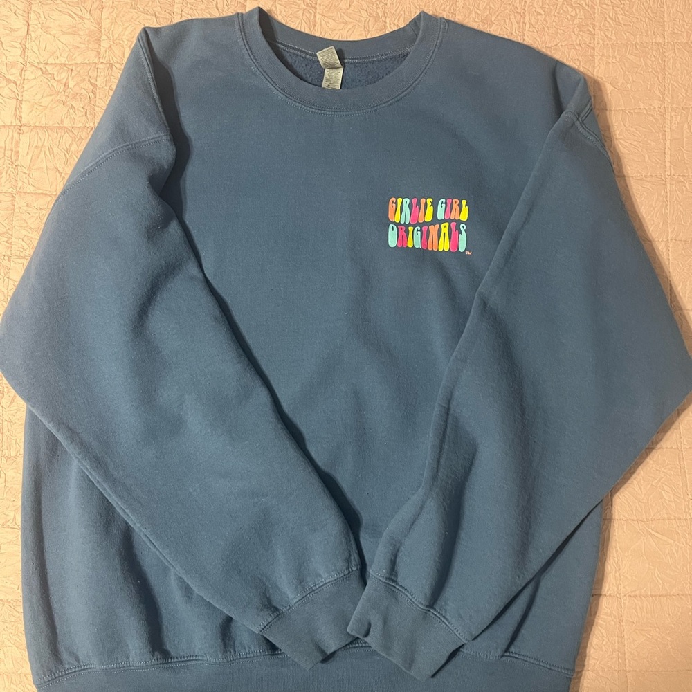 Women’s Girlie Girl - “Take me to the Lake” -  Crewneck Sweatshirt - XL